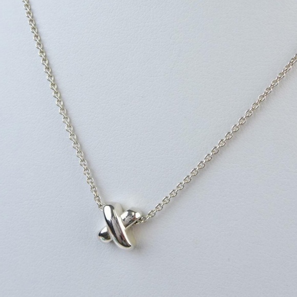 x necklace tiffany